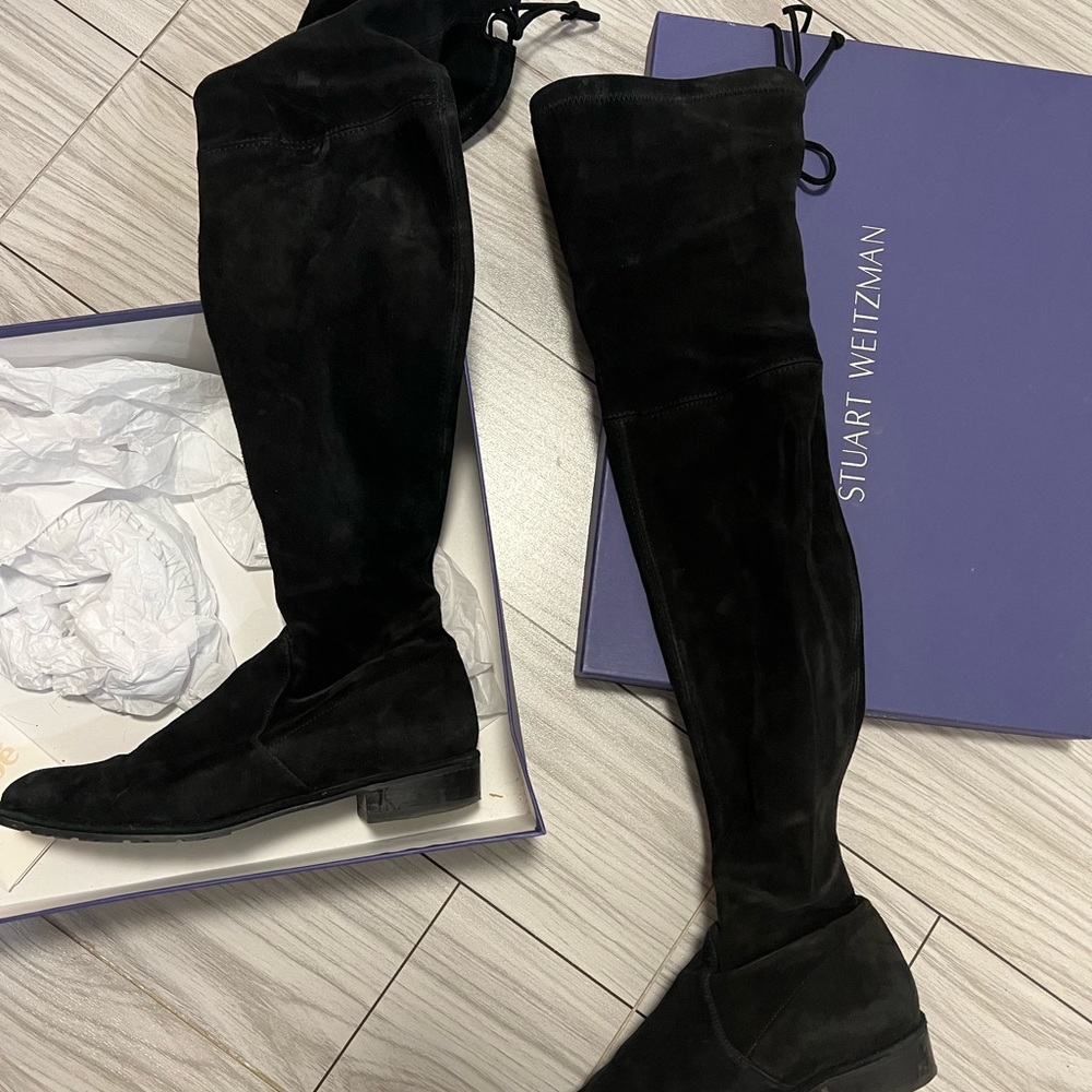 Stuart Weitzman Lowland Boot Size 7.5 - image 4